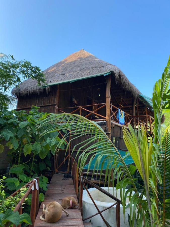 Malinche Cafe In Coba Tulum Lägenhet Exteriör bild