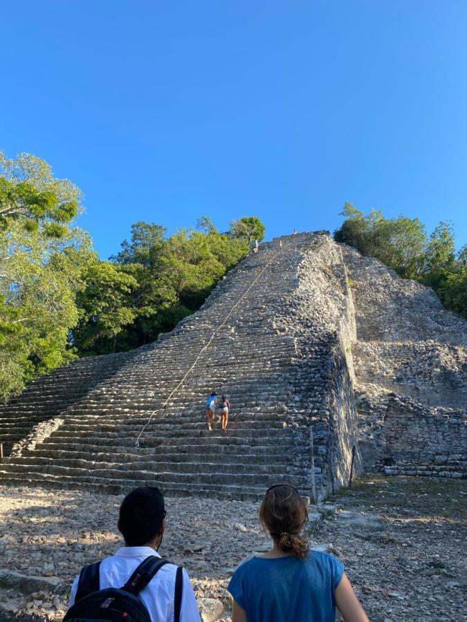 Malinche Cafe In Coba Tulum Lägenhet Exteriör bild