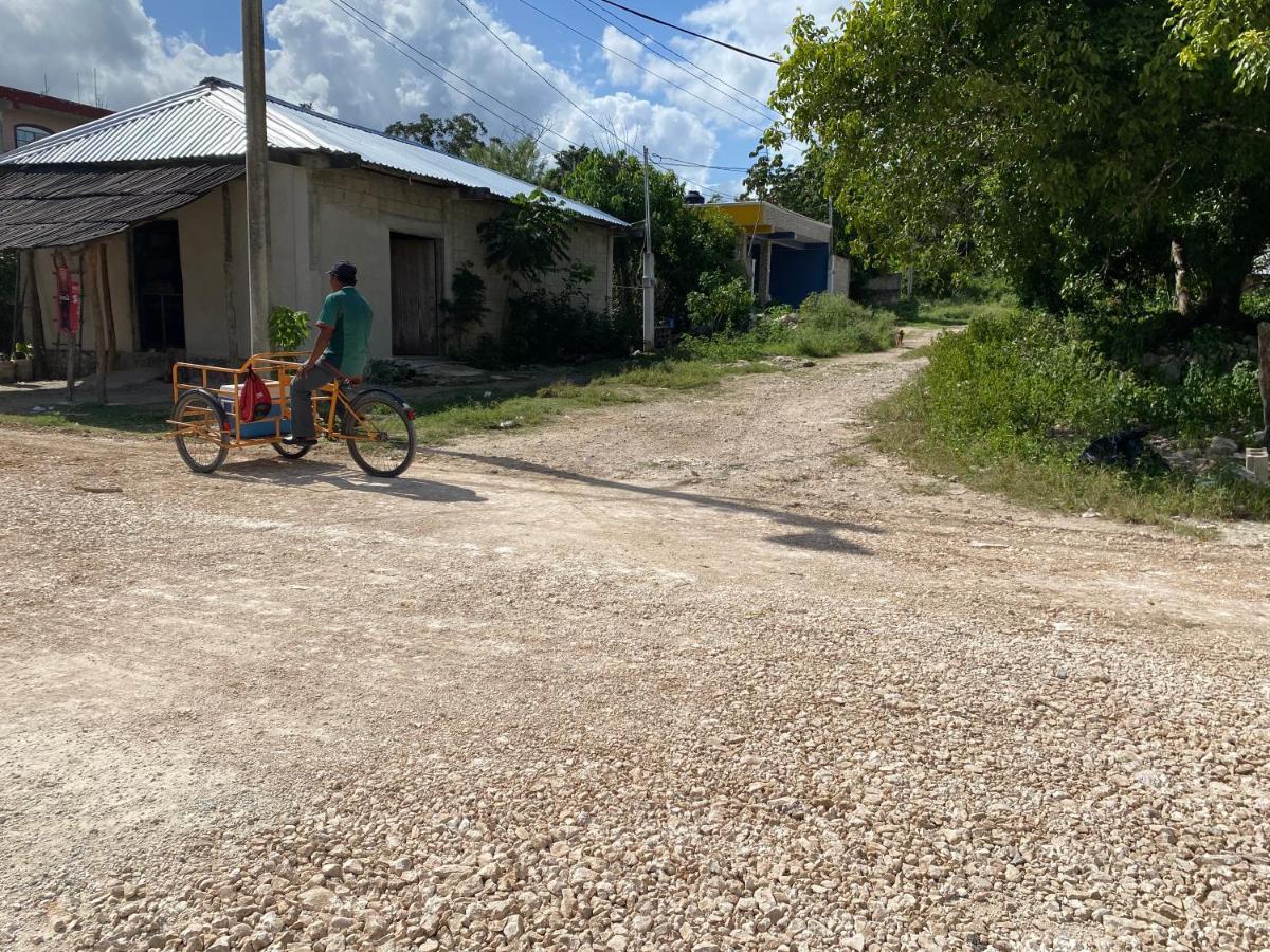 Malinche Cafe In Coba Tulum Lägenhet Exteriör bild